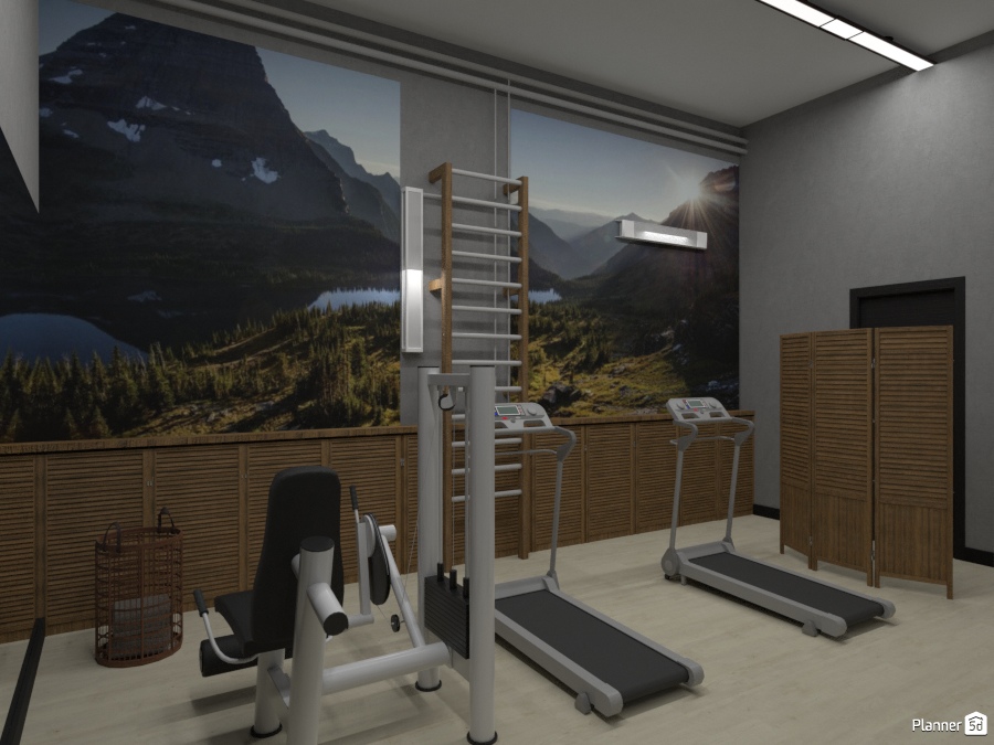 Спортзал #2716722 by Татьяна Максимова