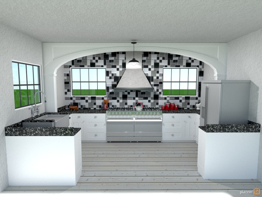 kitchen and double ovens 1178348 by Joy Suiter image