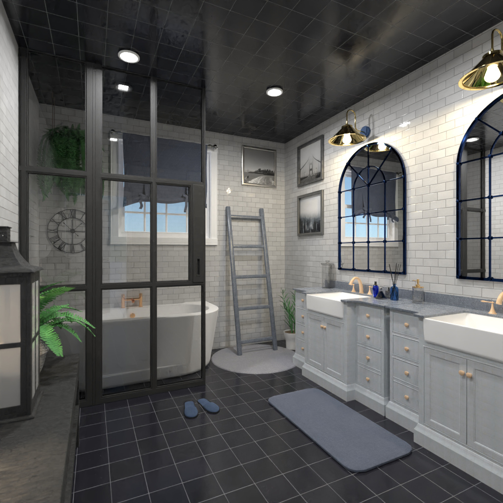 Nautical bathroom #12304300 by Editors Choice