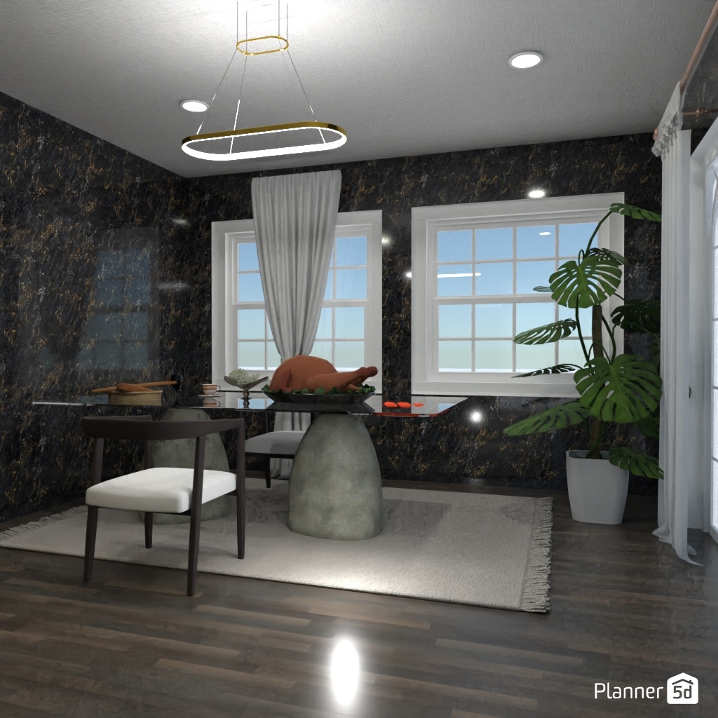 DB: Thanksgiving Day - room shell copy #23429535 by Editors Choice