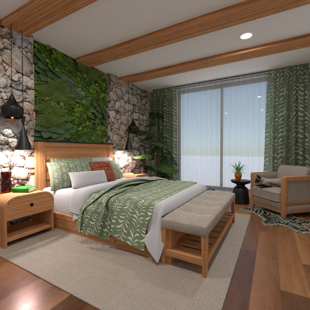 Forest bedroom #12812479 by Editors Choice