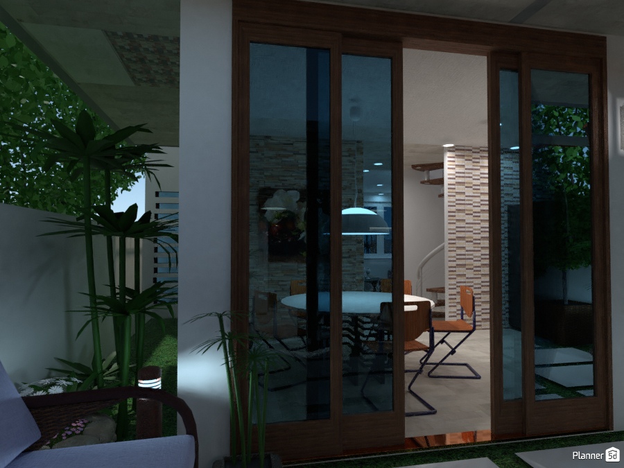 sobrado contemporâneo #1955713 by val