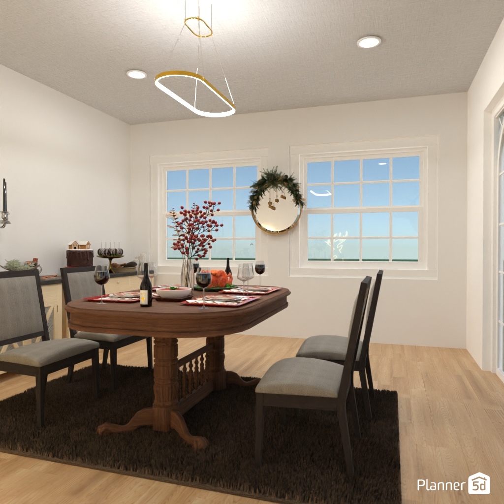 DB: Thanksgiving Day - room shell copy #23412839 by Editors Choice