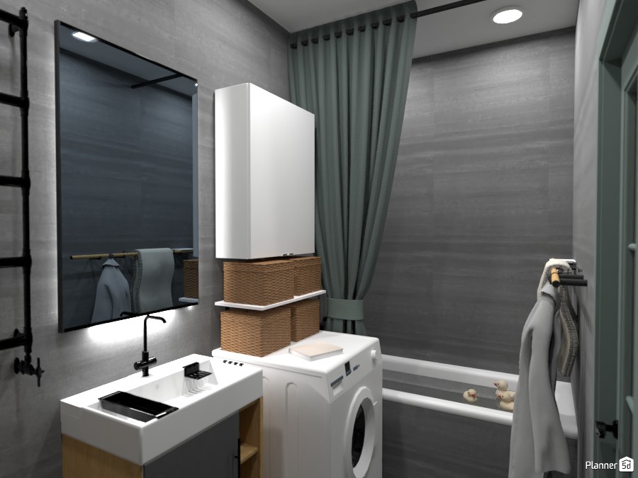 Дизайн ванной комнаты 3599487 by Татьяна Максимова image