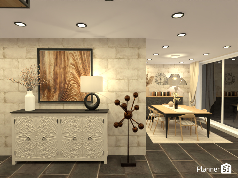 Esszimmer Wohnzimmer #14749547 by Rachel L