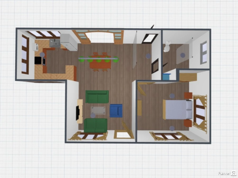 PLANO CASA #3017984 by Marina Cc