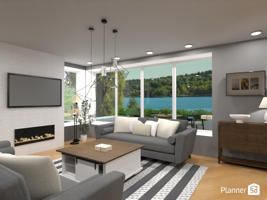 дом у озера #23464191 by JABI