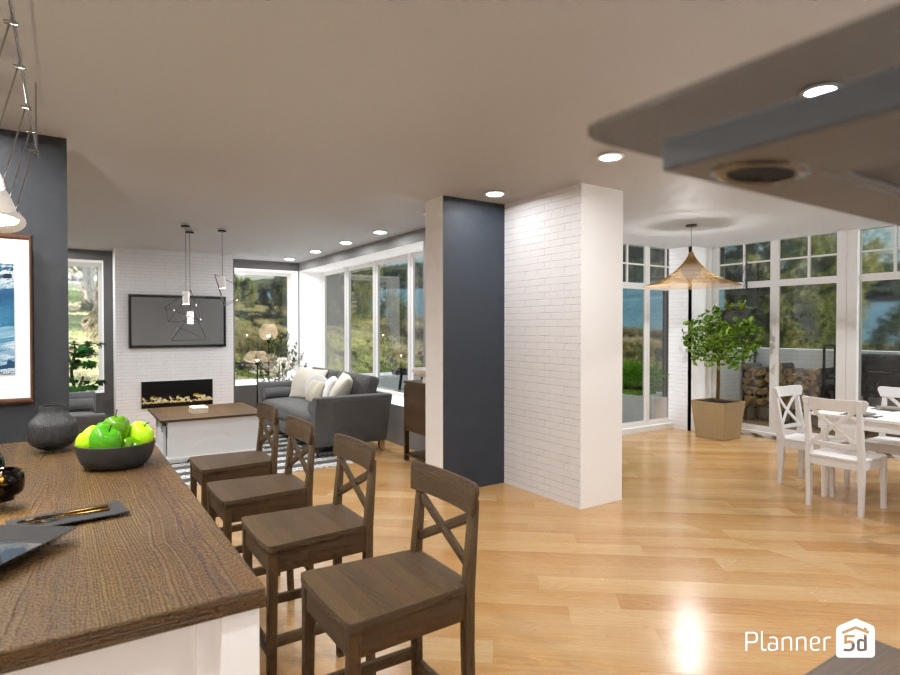 дом у озера #23469583 by JABI