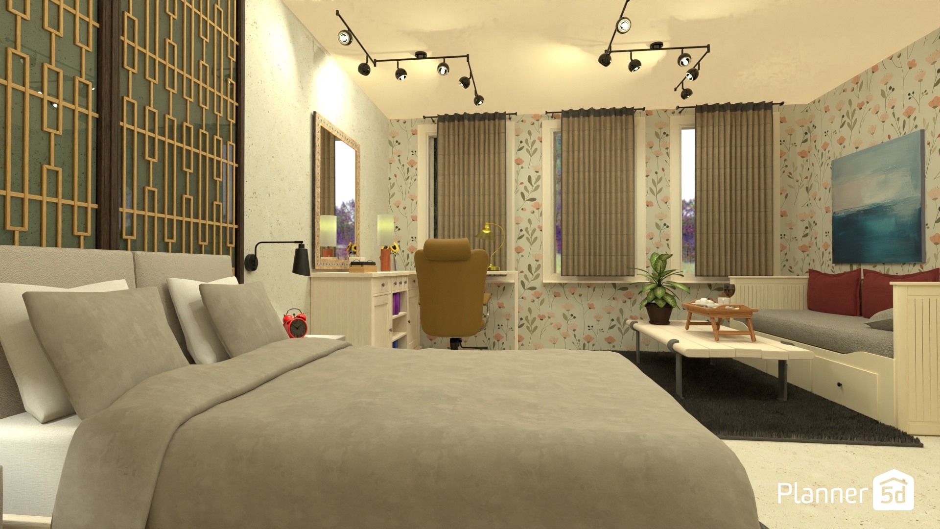 Dormitorio Contemporáneo Multifuncional #33066056 by Yolanda Infante Garrido