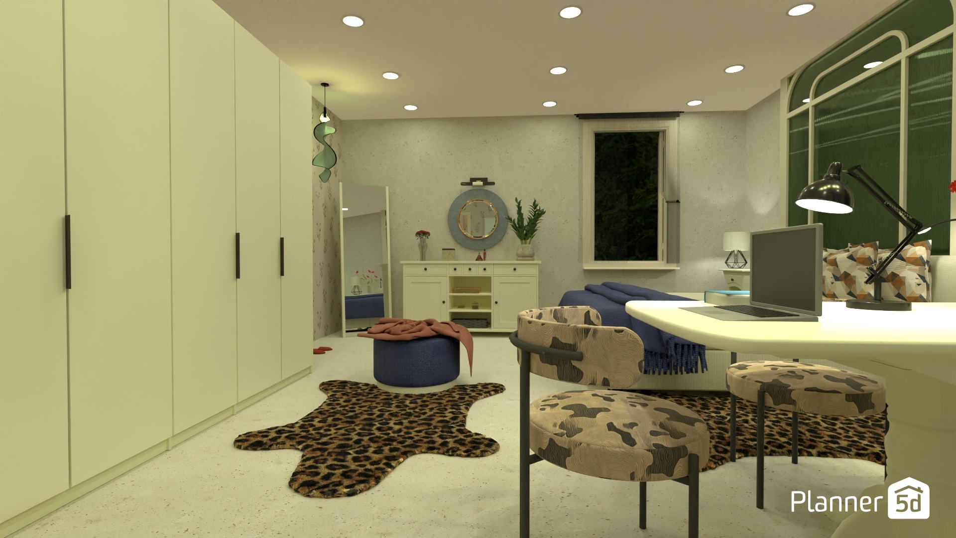 Dormitorio Contemporáneo con Toques Naturales #33066264 by Yolanda Infante Garrido