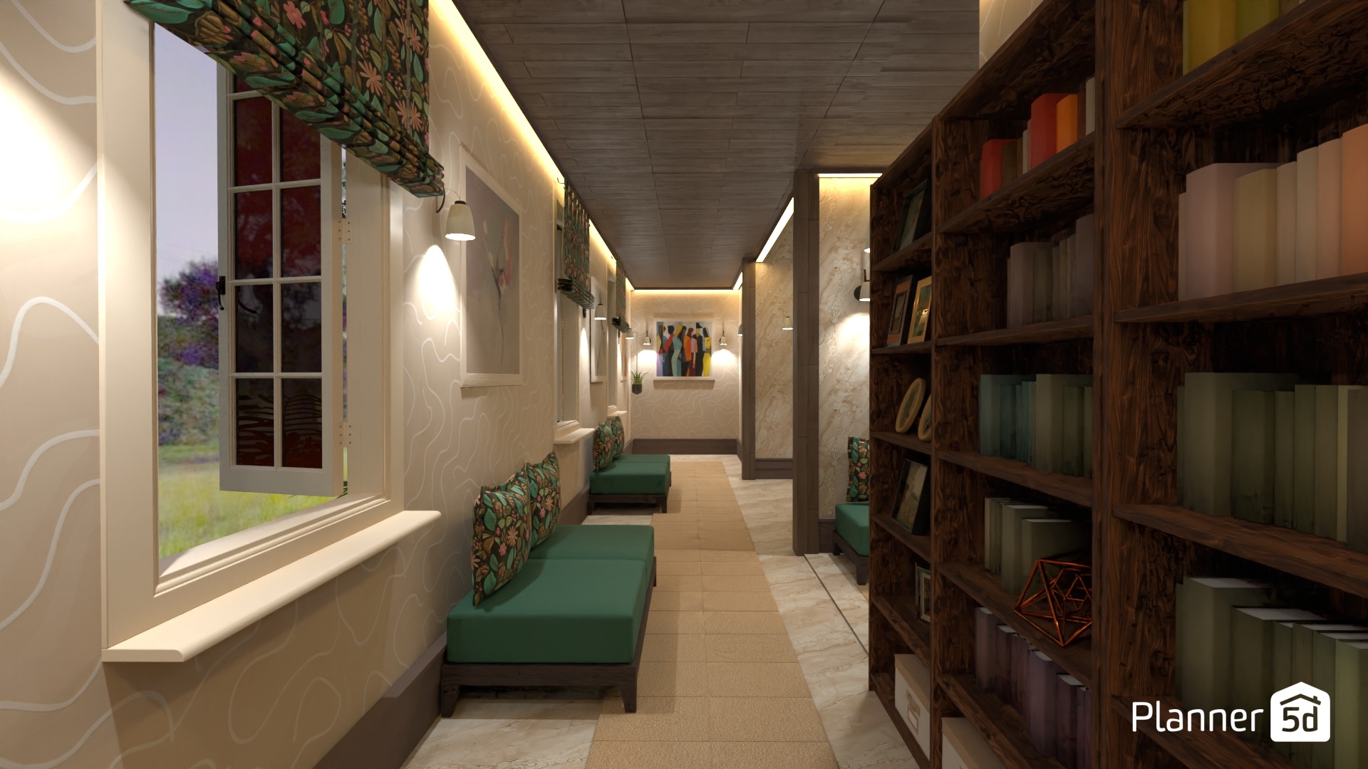 Pasillo Acogedor de Estilo Contemporáneo #33066840 by Yolanda Infante Garrido