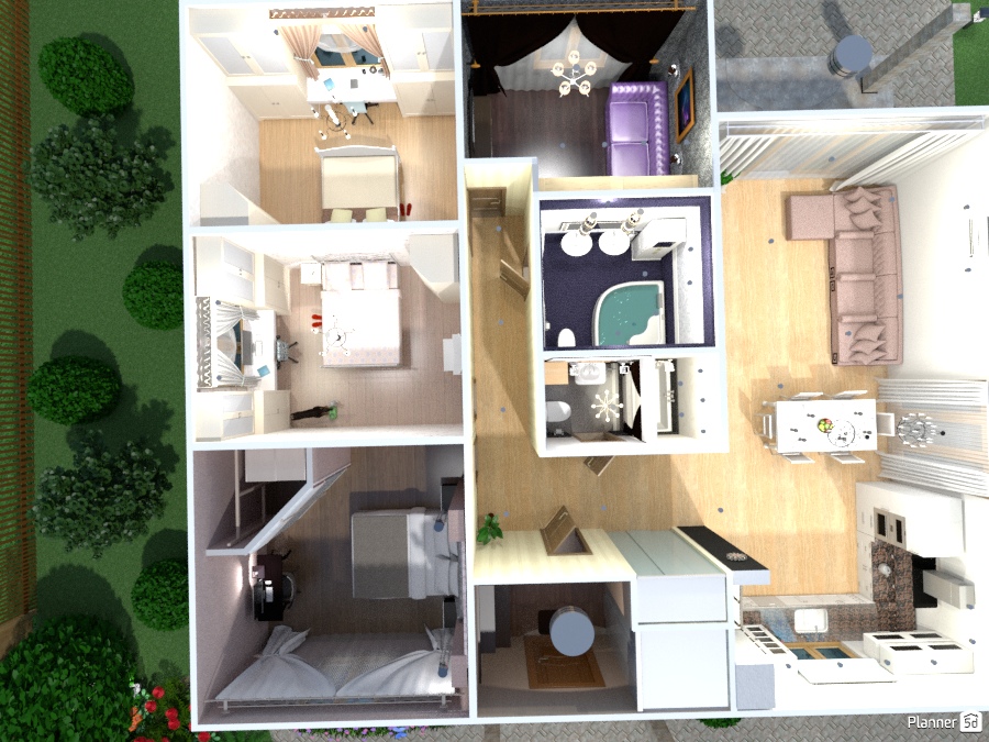 мой одноэтажный дом #1354050 by GNasty