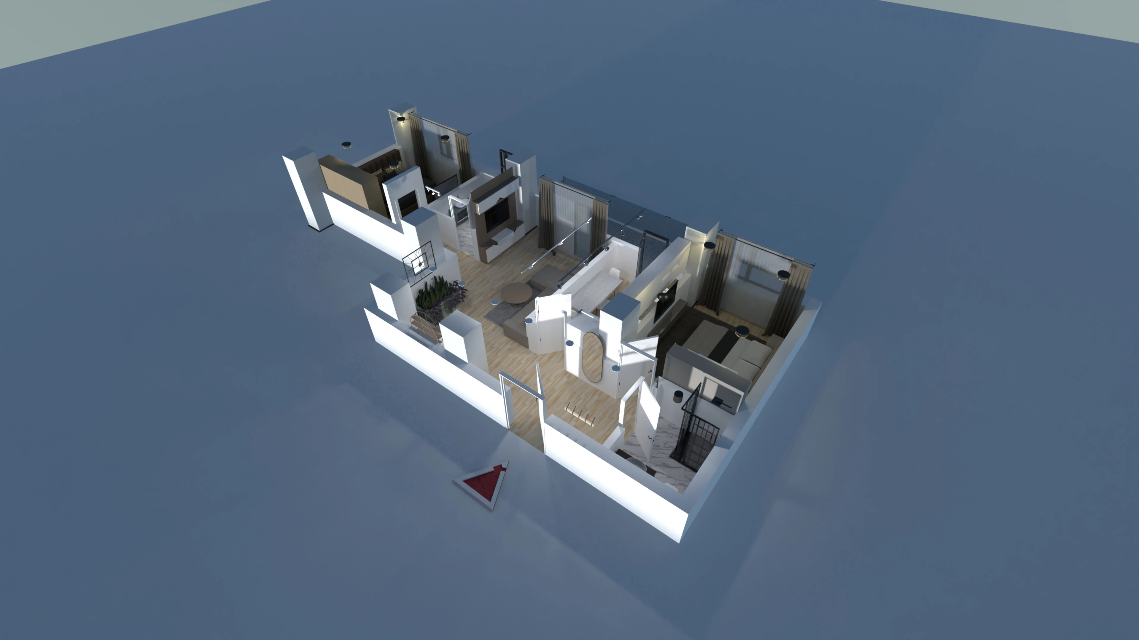 apartmanent 3 camere tip C #3136184 by User 211810996