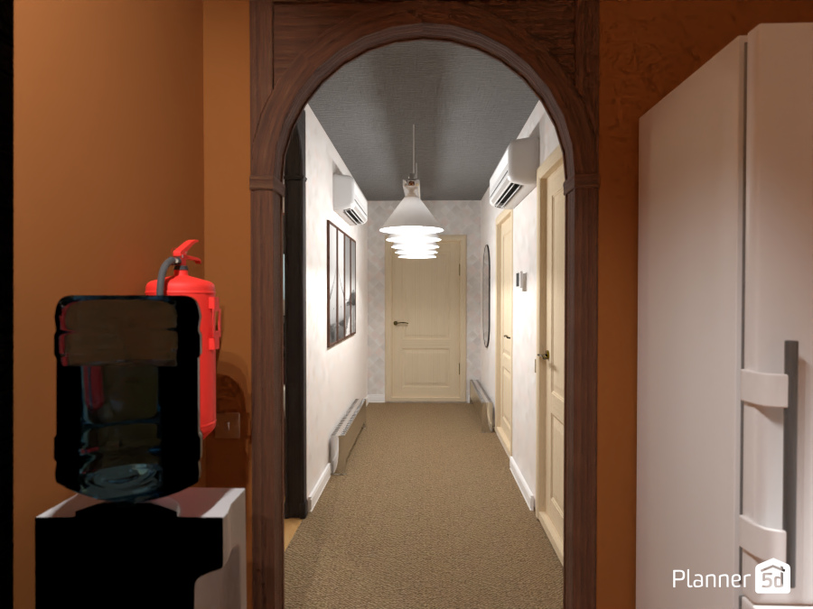 An arch to the hallway #13010299 by Jose Amaro