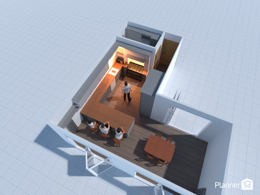 Kitchen from above #6564558 by Matthew Mills
