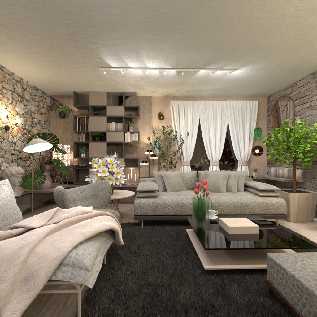 Spring Living Room #12146012 by Editors Choice