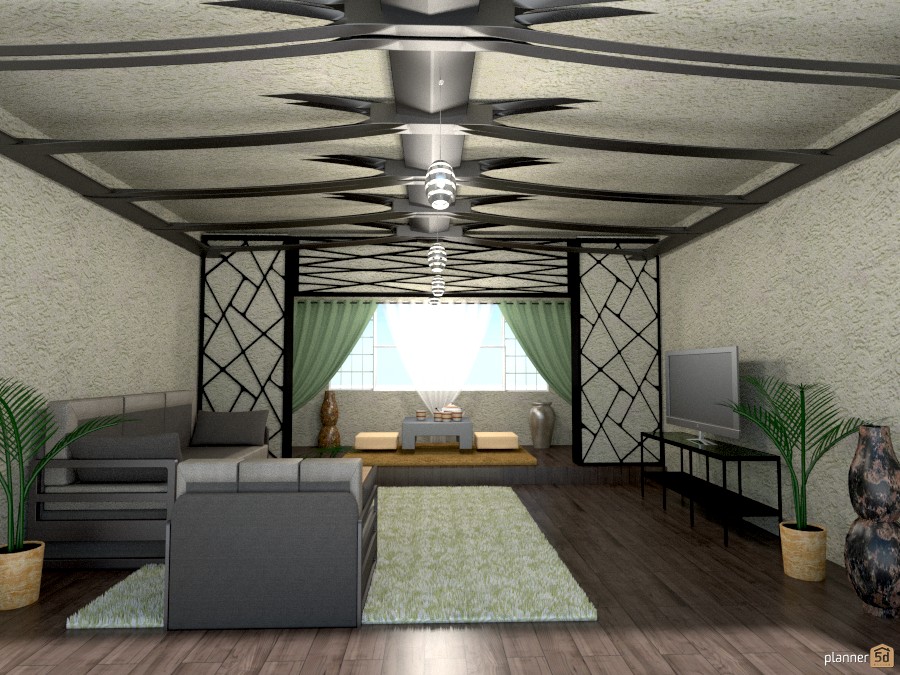 oriental style room #935141 by Joy Suiter