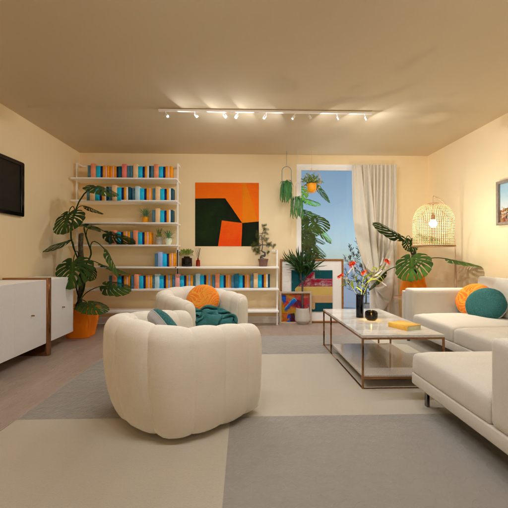 Spring living room #12176344 by Editors Choice