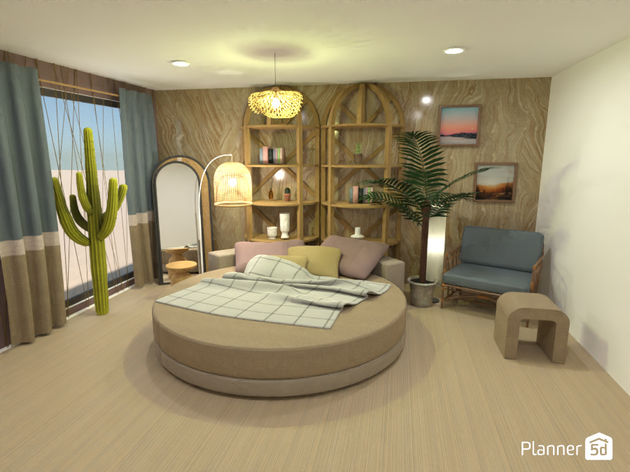 desert coloured bedroom 10848272 by Anonymous:):) image