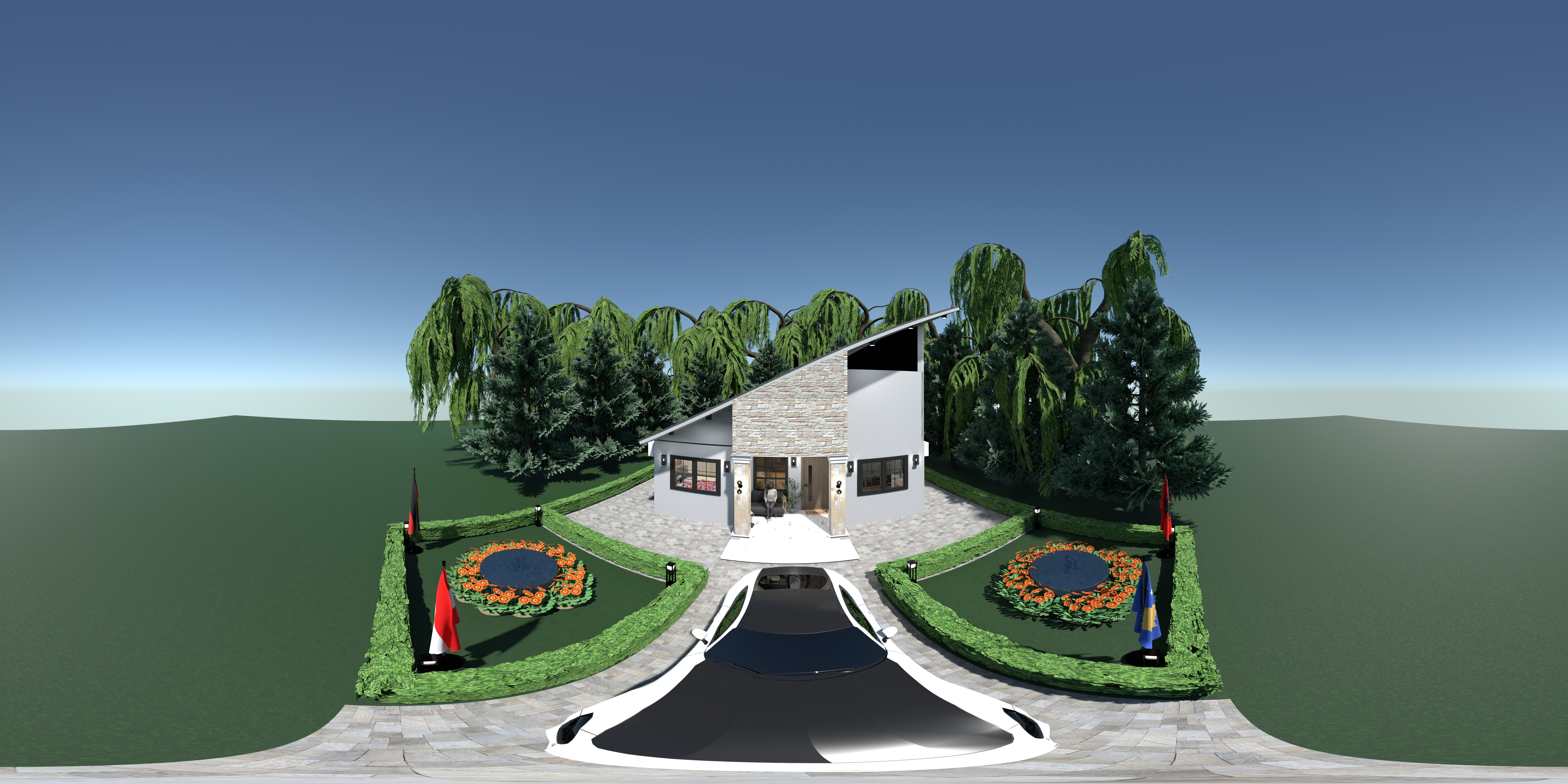 Bungalow Vacation House #23351902 by ZACKY DESIGNER
