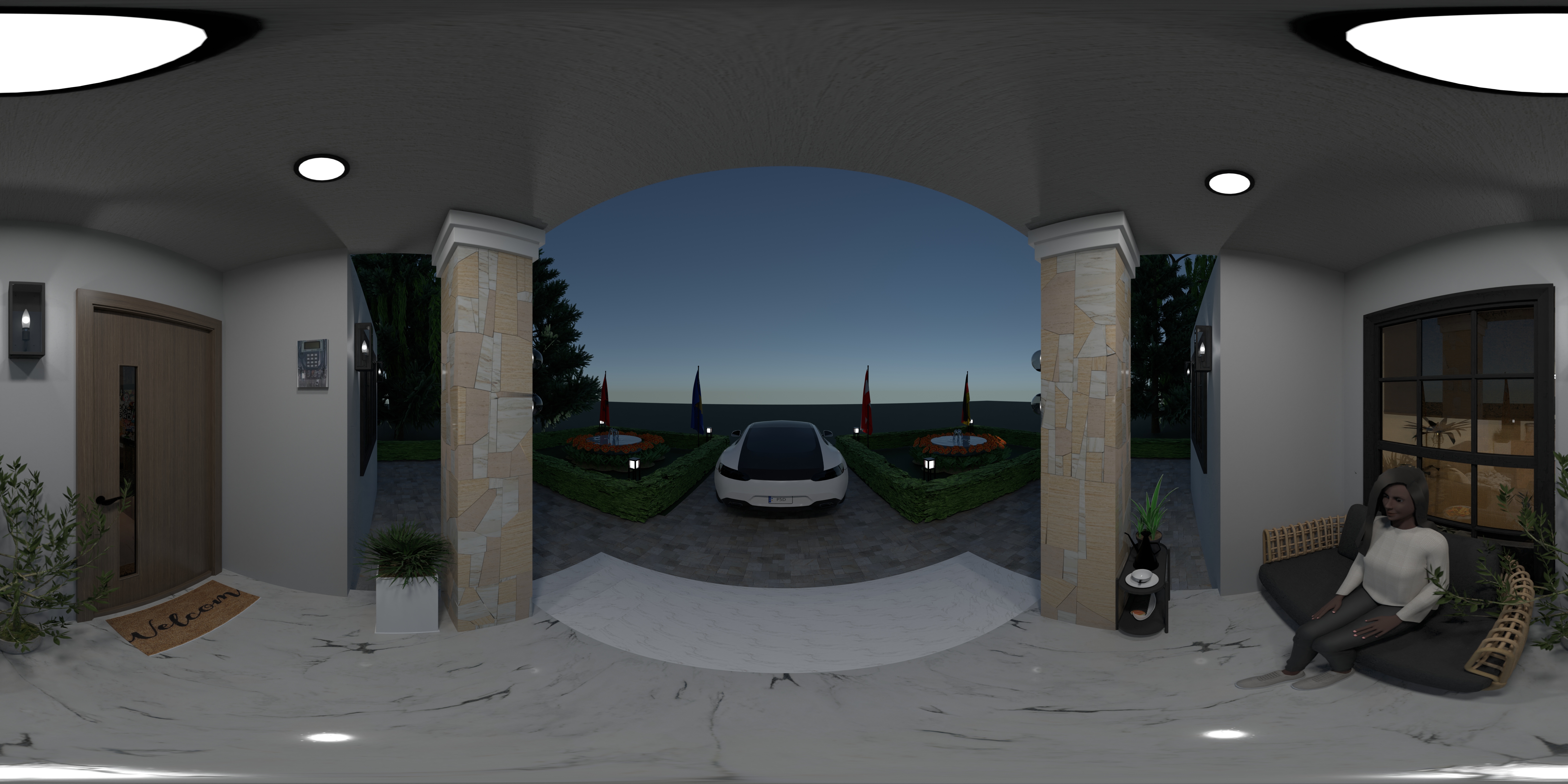 Bungalow Vacation House #23351938 by ZACKY DESIGNER