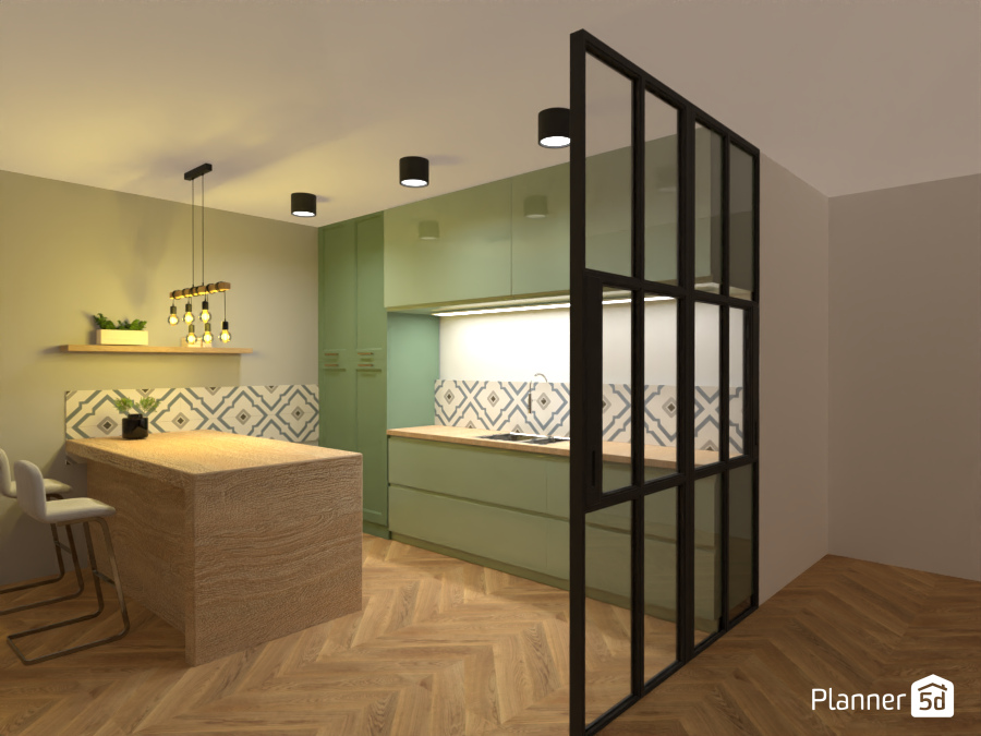 Pastel kitchen #11583796 by Marta