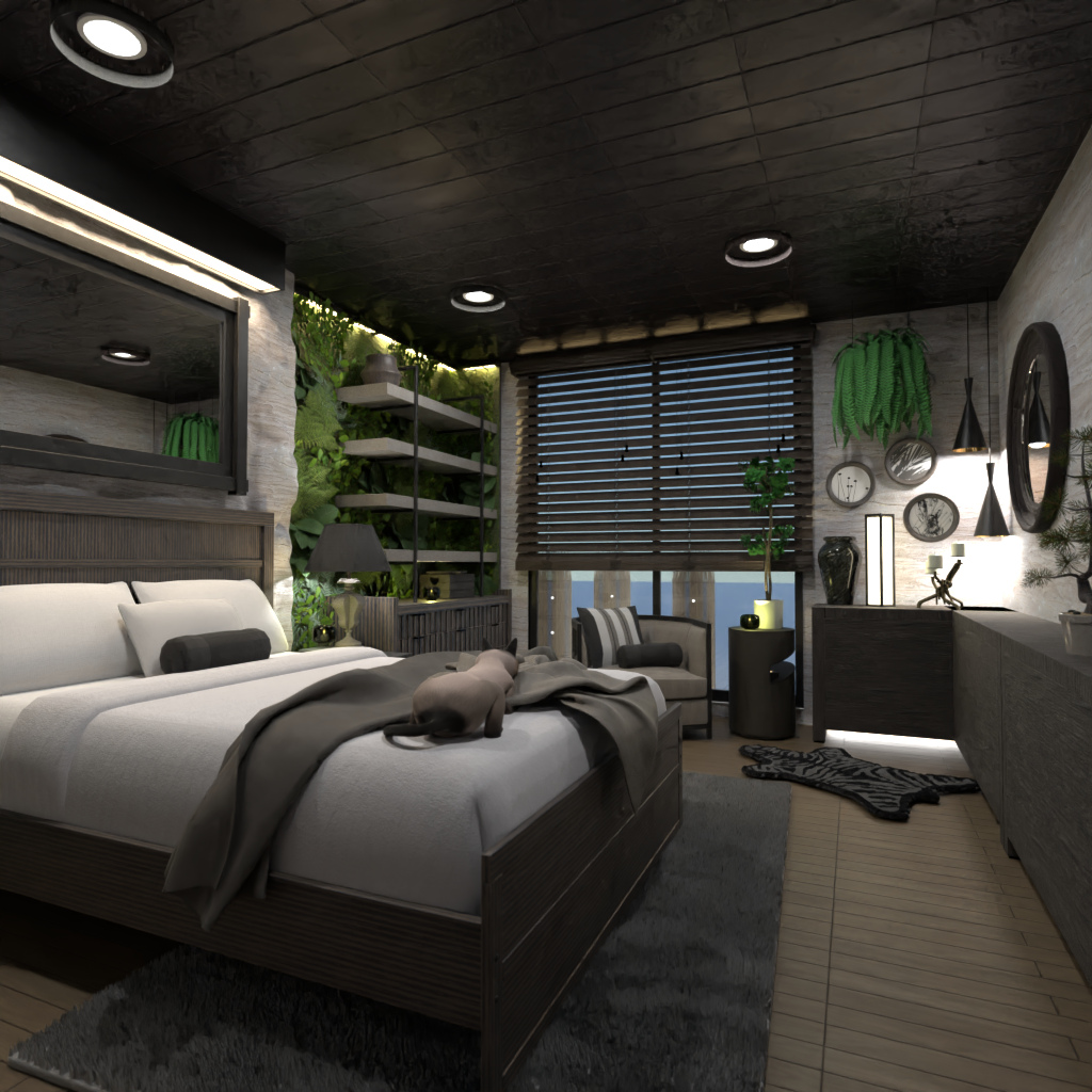 Forest bedroom #12856215 by Editors Choice