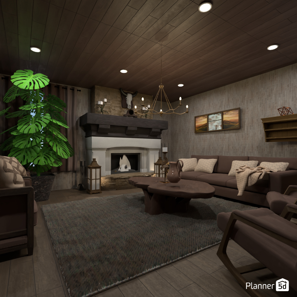 Country Living room #20199863 by Editors Choice