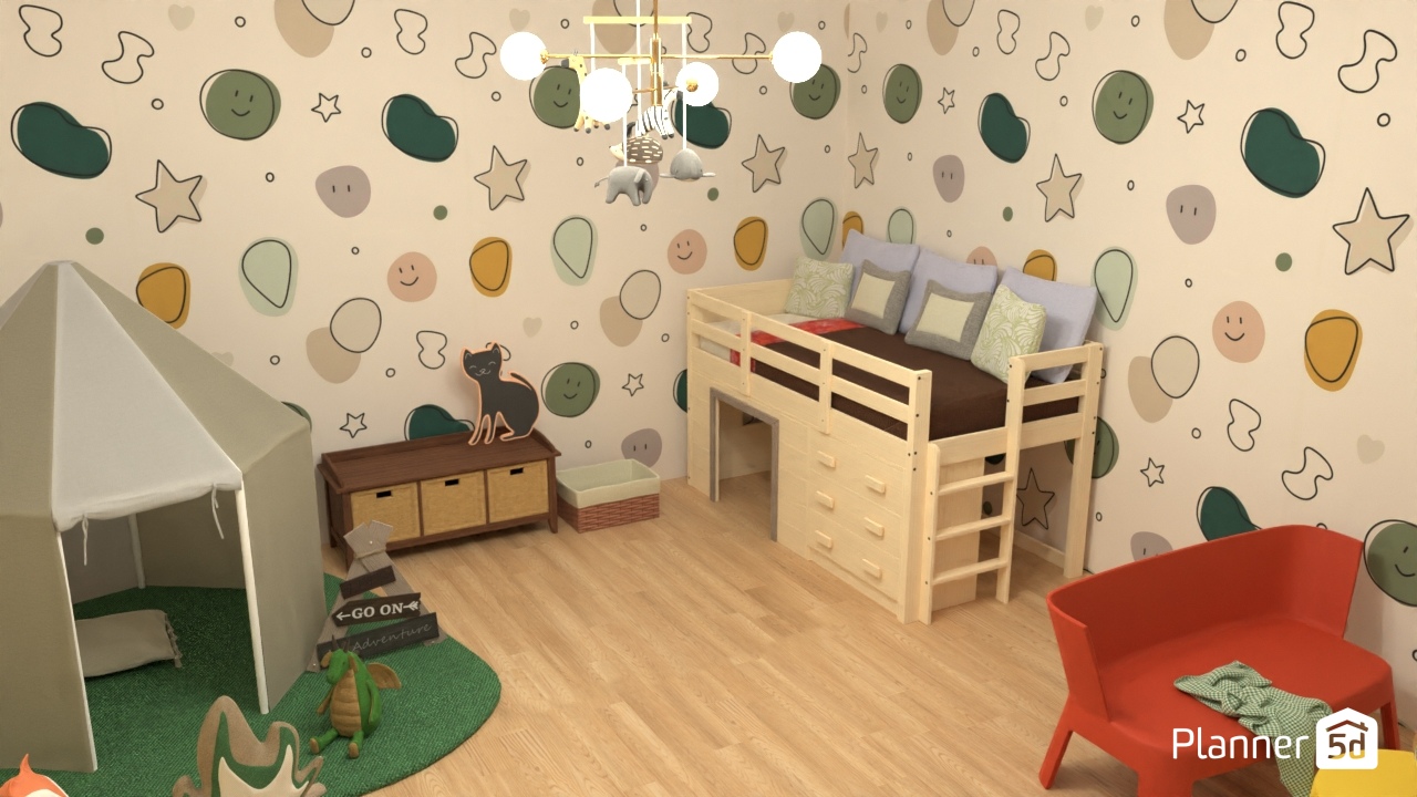 Design for kids room under 6 years old #28734508 by wangpong77