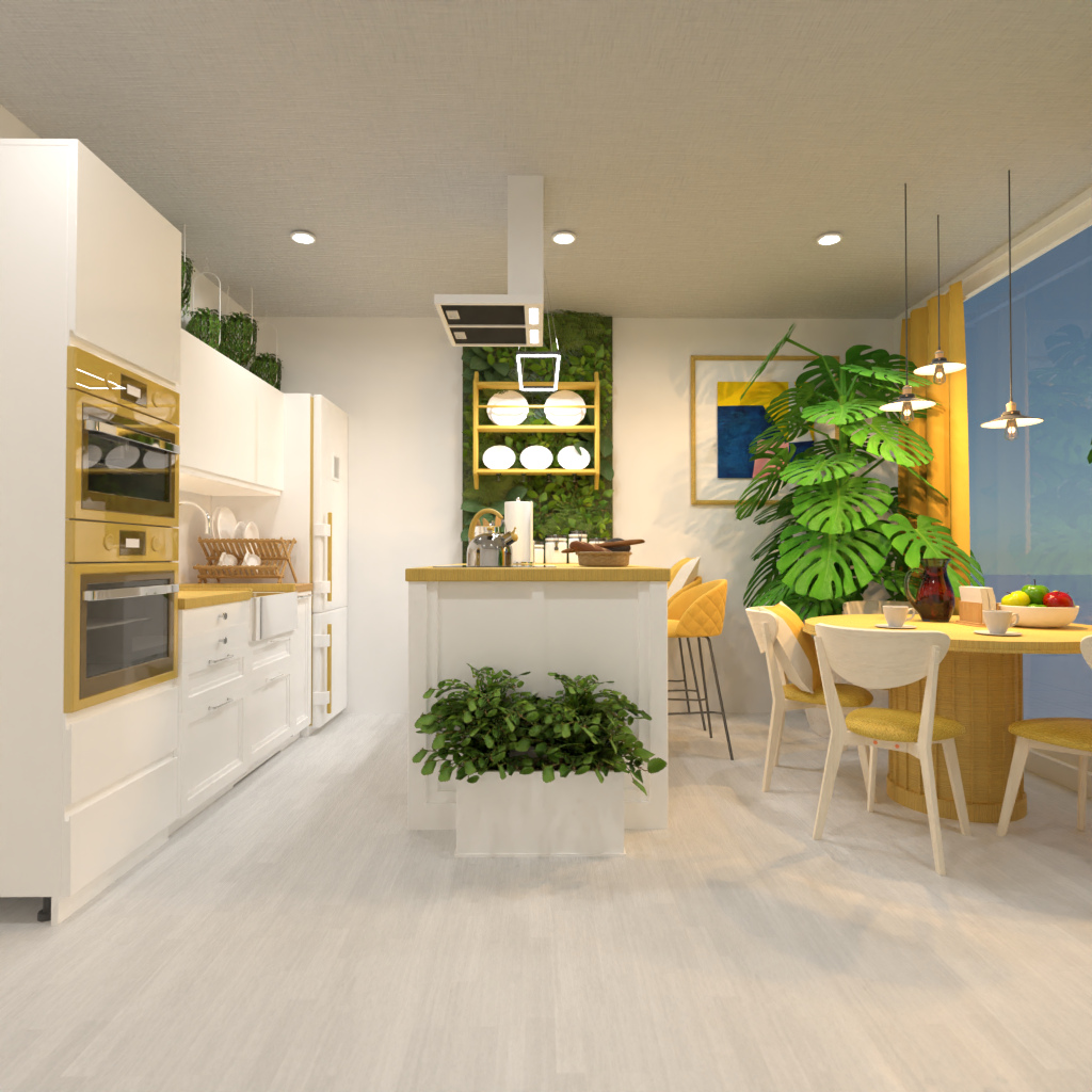 Sunny Kitchen #12538655 by Editors Choice