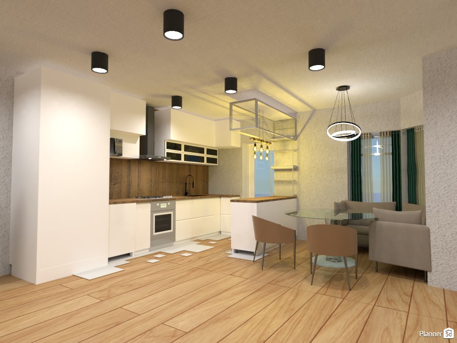 Wooden kitchen #4588173 by Dani Vatkov