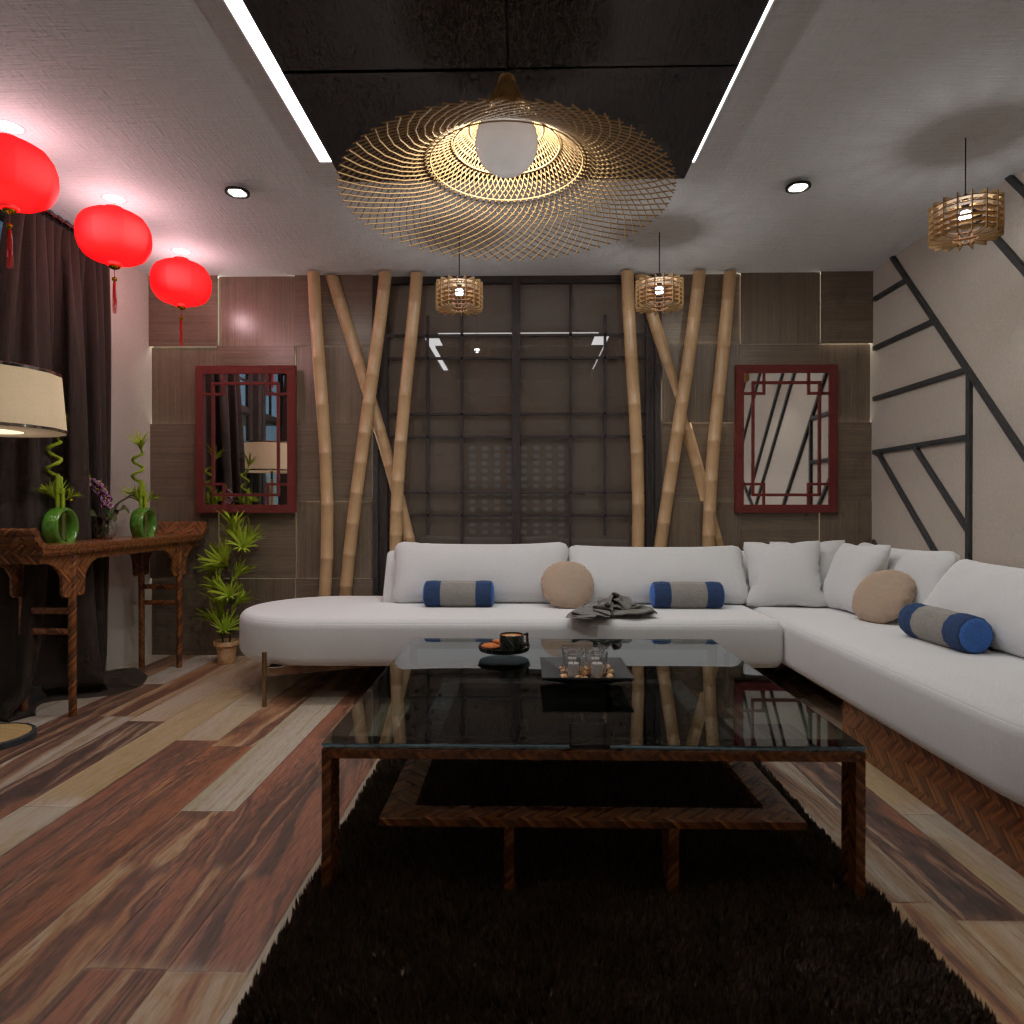 Japanese-style Living Room #15357459 by Editors Choice