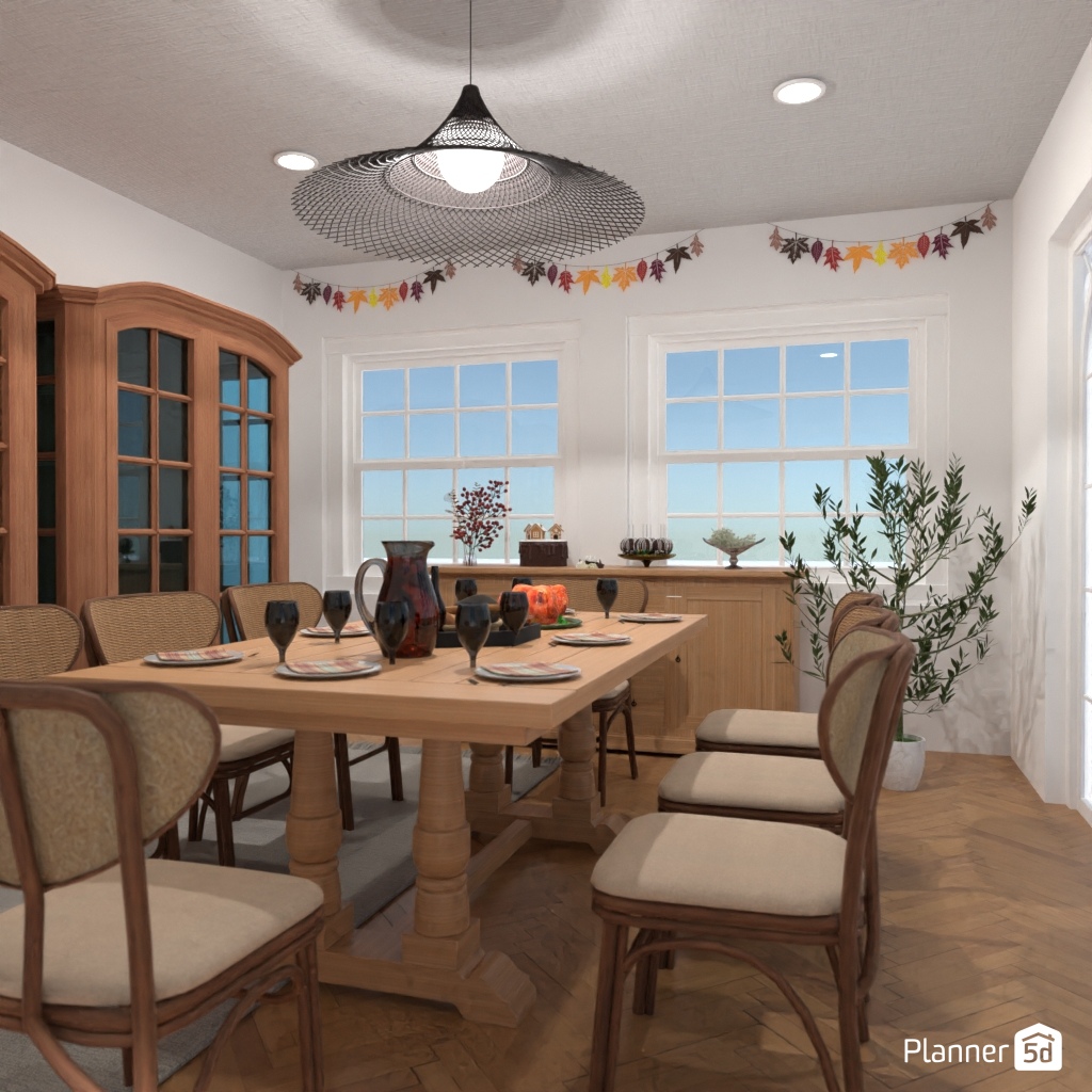 DB: Thanksgiving Day - room shell copy #23431851 by Editors Choice