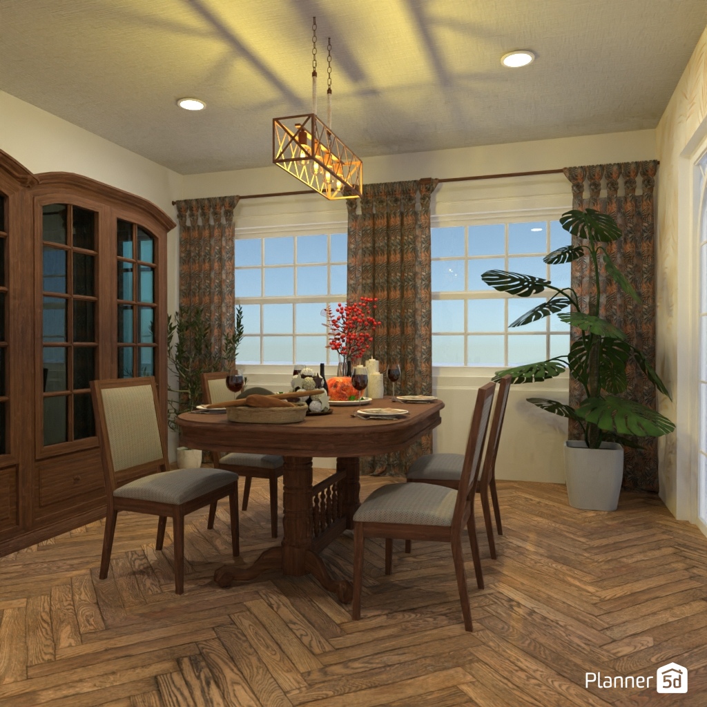 DB: Thanksgiving Day - room shell copy #23435919 by Editors Choice