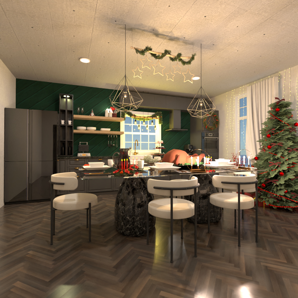 Christmas is coming to.. kitchen #10720016 by Editors Choice