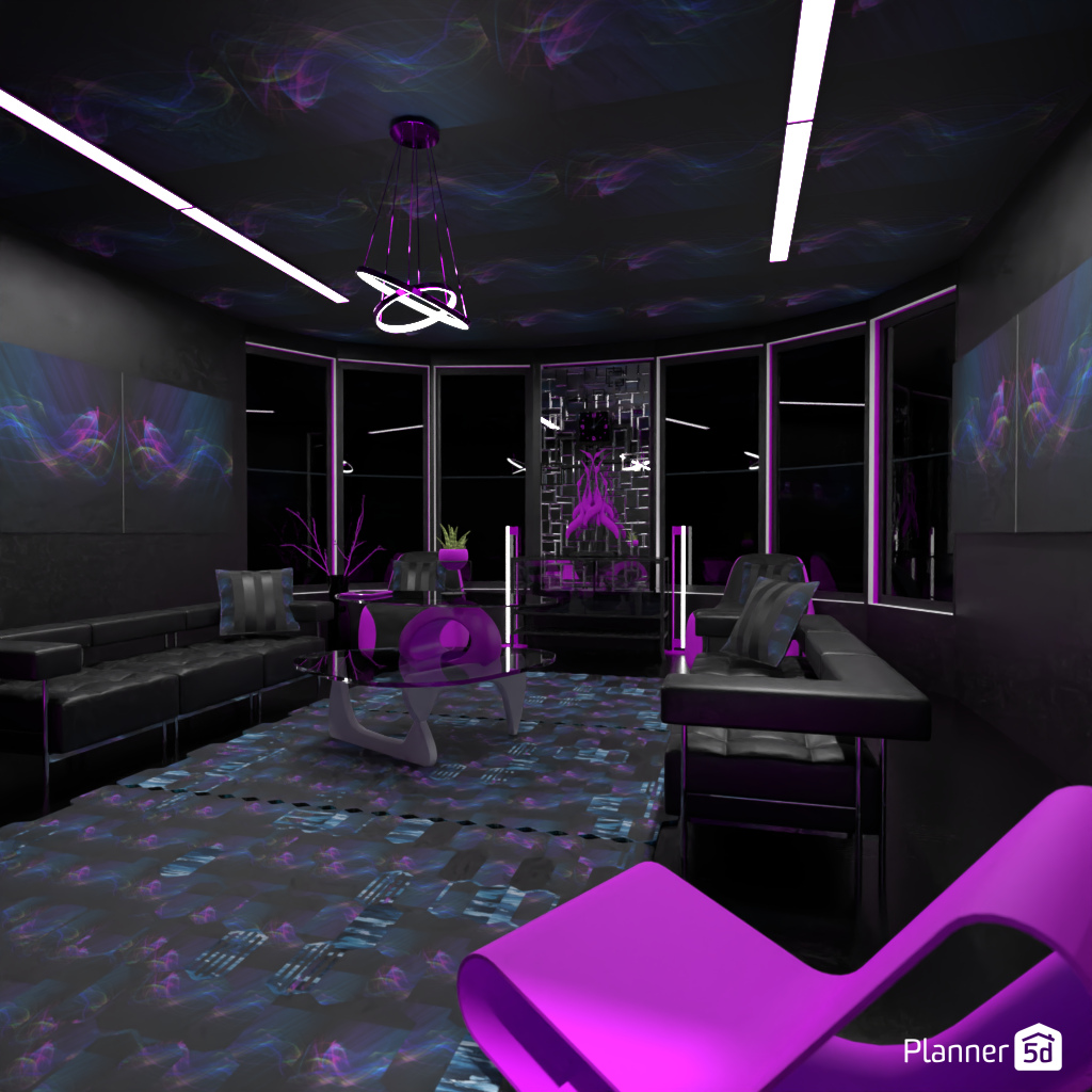 Futuristic Living Room #3361168 by Editors Choice