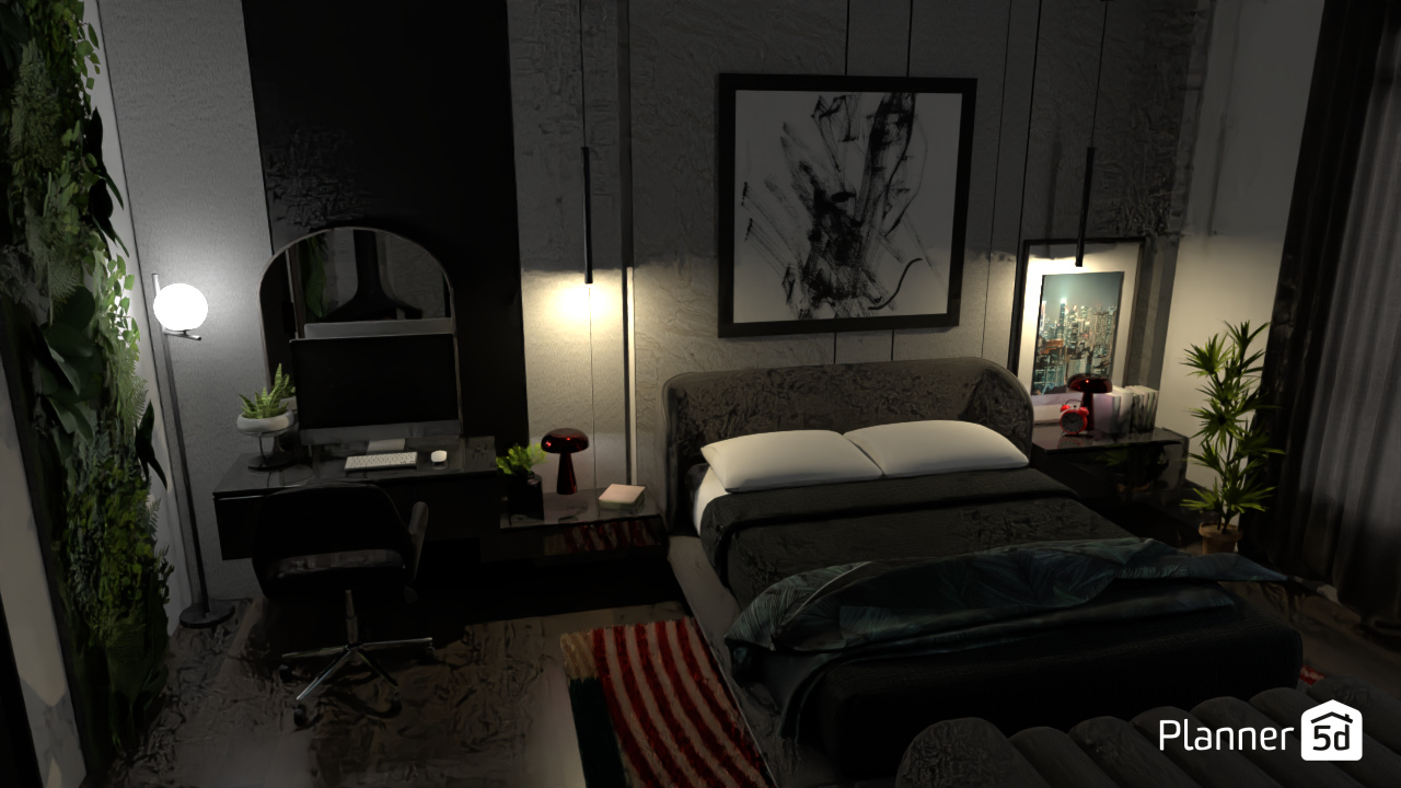 bedroom #17001775 by Nina Gabrielle