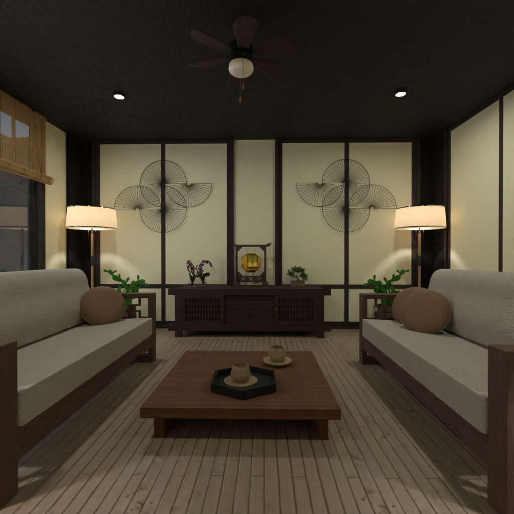 Japanese-style Living Room 15363639 by Editors Choice image
