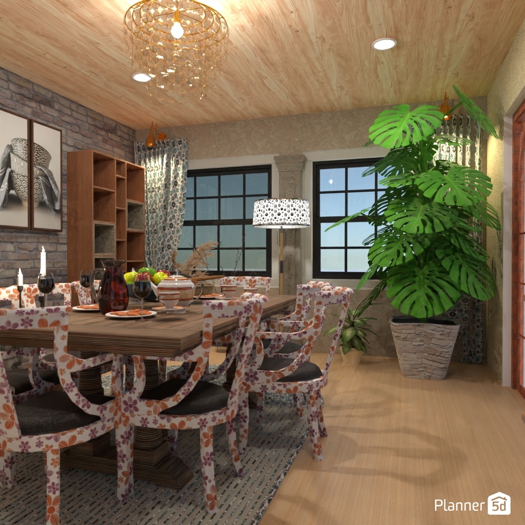 DB: Thanksgiving Day - room shell copy #23415347 by Editors Choice