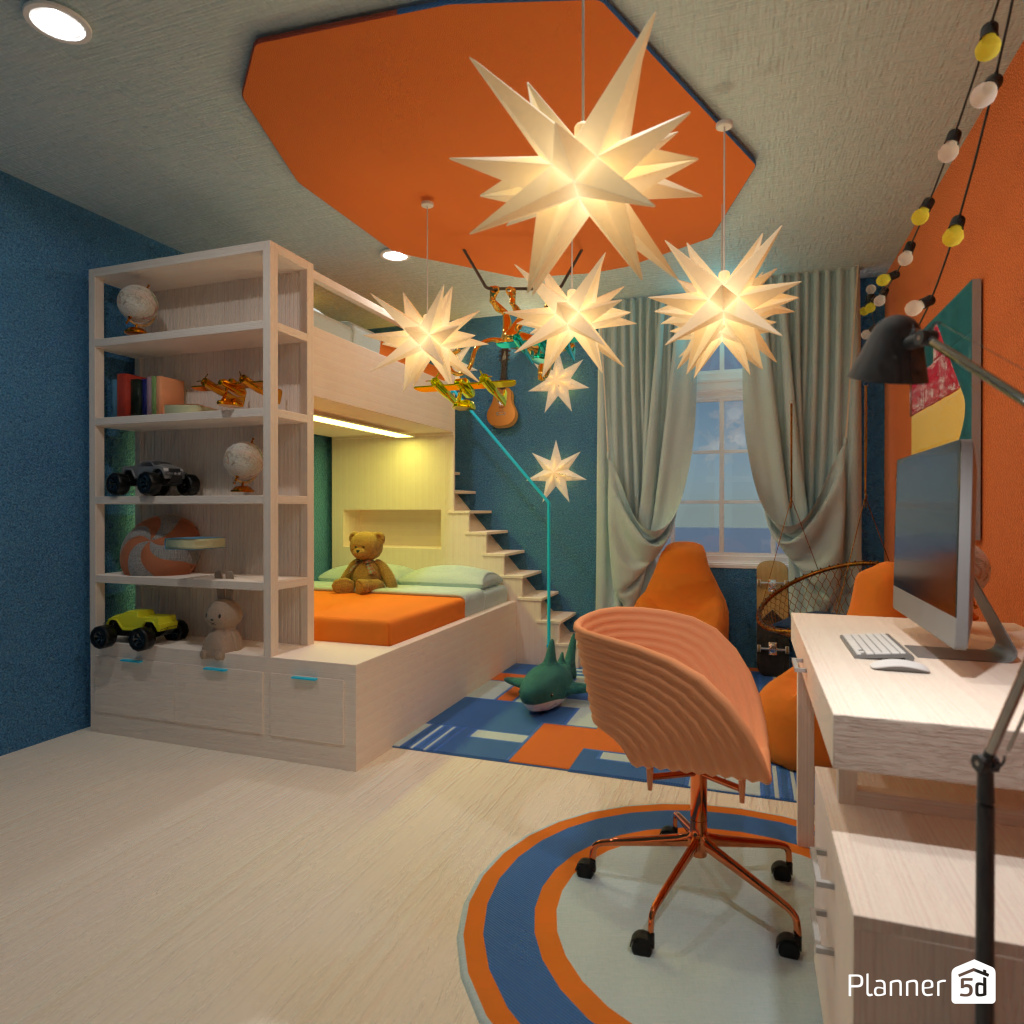 Dream Kids room #17195407 by Editors Choice