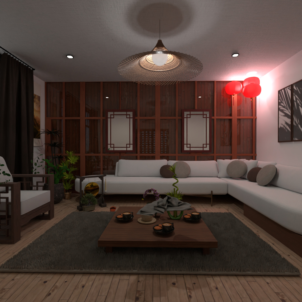Japanese-style Living Room #15351887 by Editors Choice