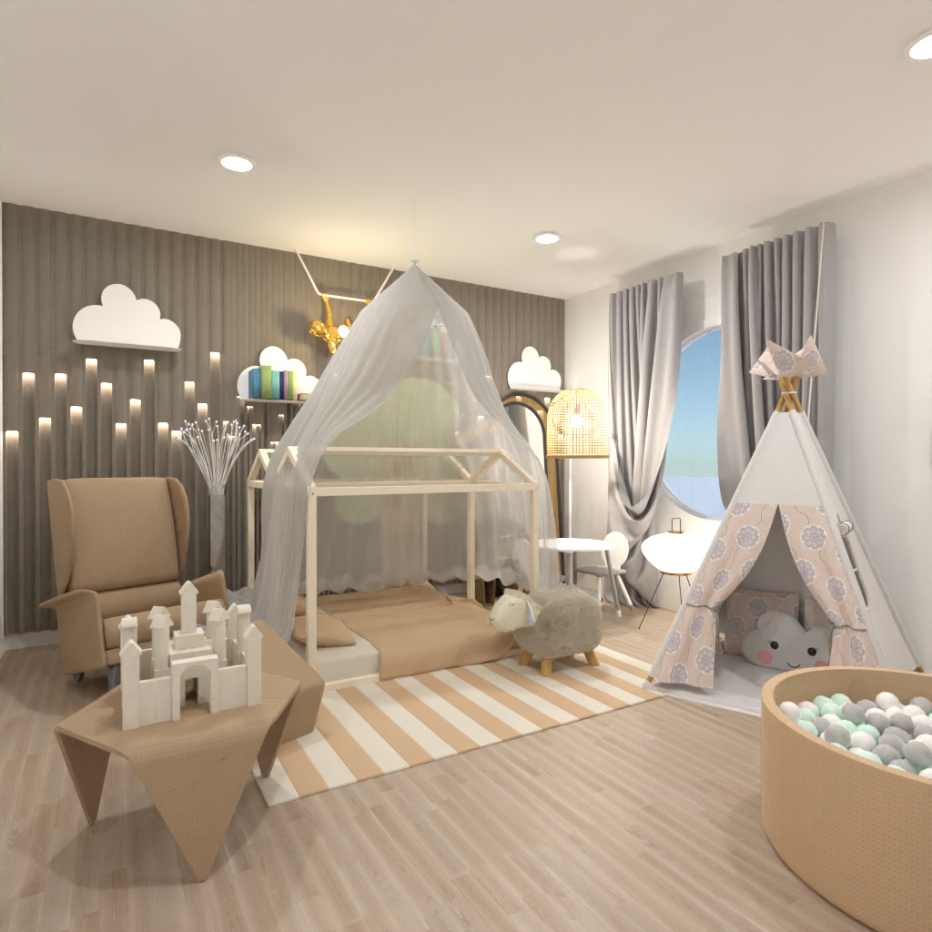 Pastel Bedroom #13942699 by Editors Choice