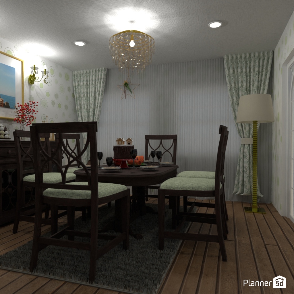 DB: Thanksgiving Day - room shell copy #23407395 by Editors Choice