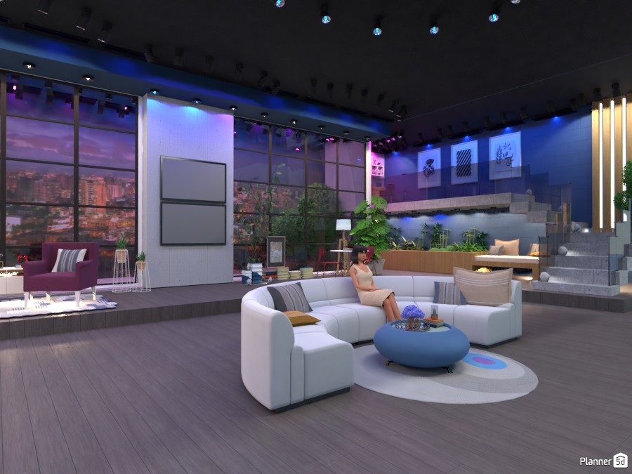 TV Studio: Talk Show #3209949 by Aquiles Damiron