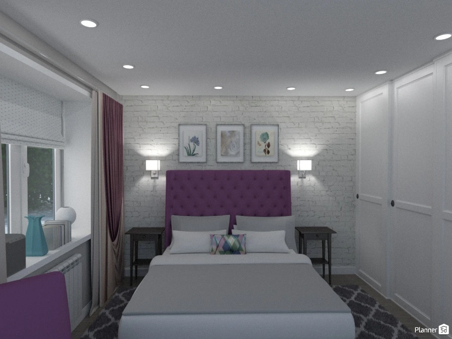 Женственная спальня #70337 by Elena Strenova