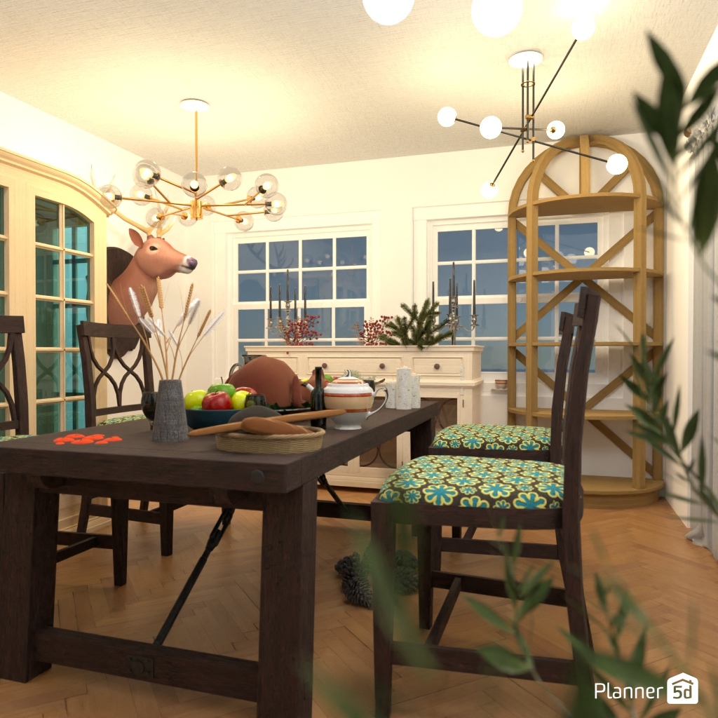 DB: Thanksgiving Day - room shell copy #23479599 by Editors Choice