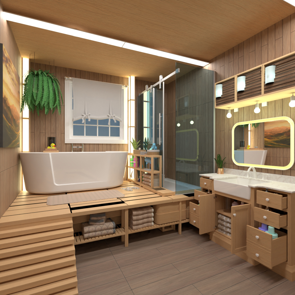 Nautical bathroom #12310282 by Editors Choice