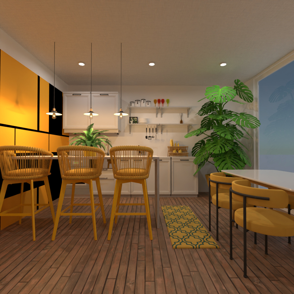 Sunny Kitchen #12509299 by Editors Choice