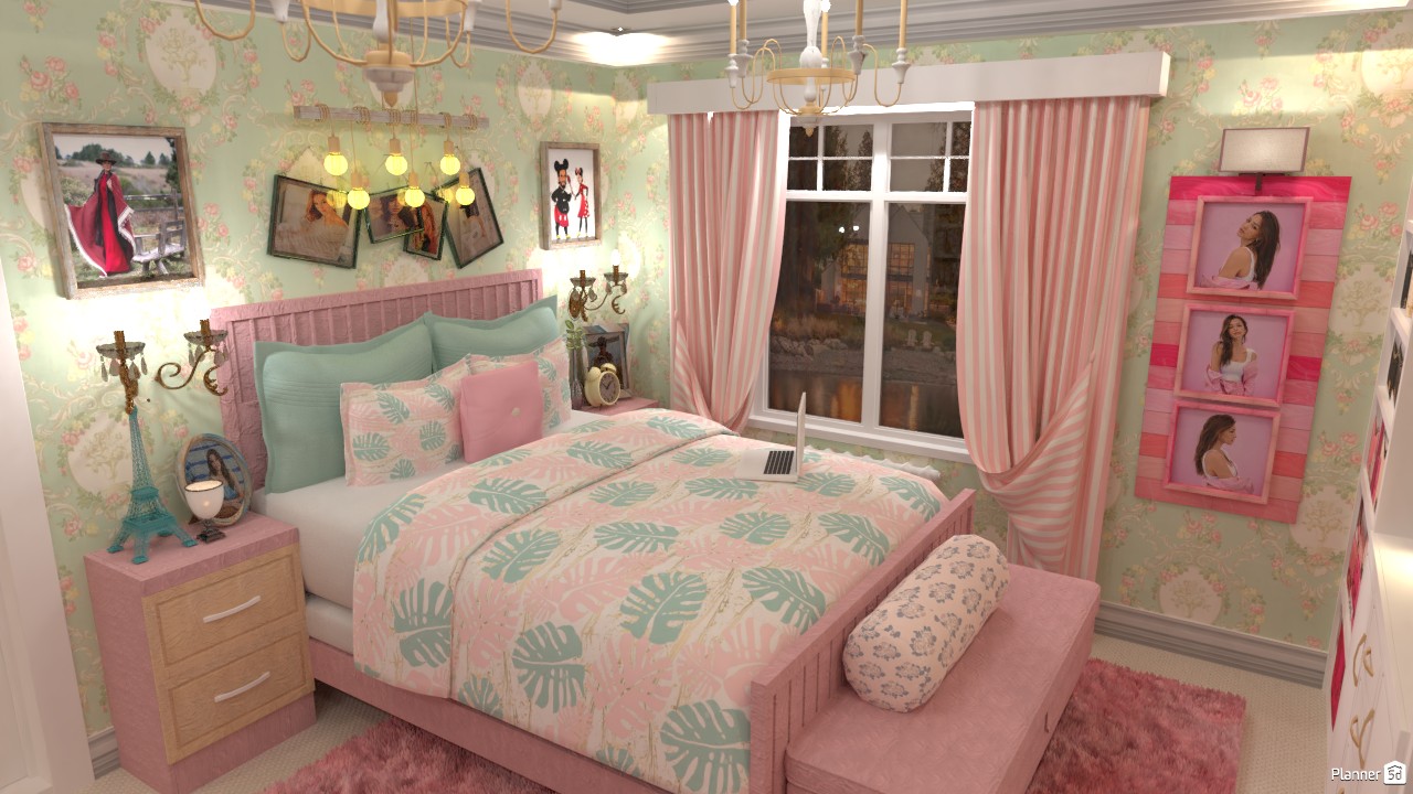 Savannah's Lakefront Bedroom #3270636 by Gayle Maza