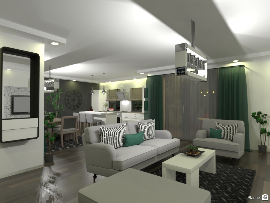 House 01/21 - Dining Room & Kitchen & Living Room #3934344 by Maison Maeck